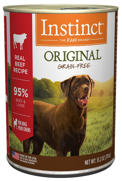 Instinct Grain-Free Beef Formula Canned Dog Food - Mr Mochas Pet Supplies
