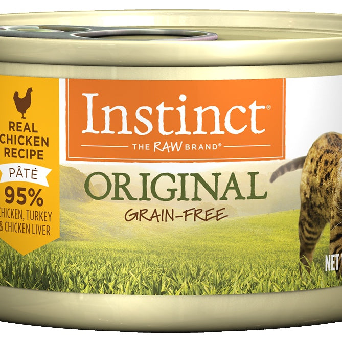 Instinct Grain-Free Chicken Formula Canned Cat Food - Mr Mochas Pet Supplies