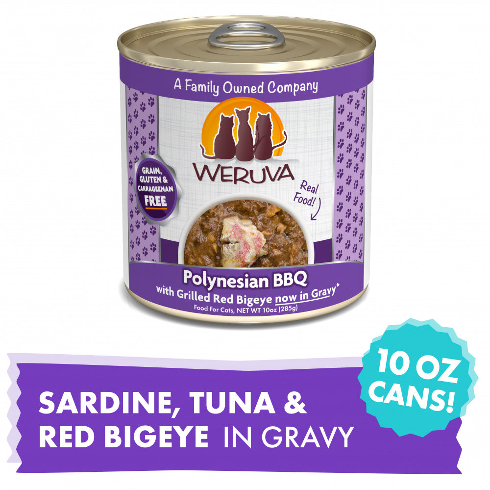 Weruva Polynesian BBQ With Grilled Red Big Eye Canned Cat Food - Mr Mochas Pet Supplies