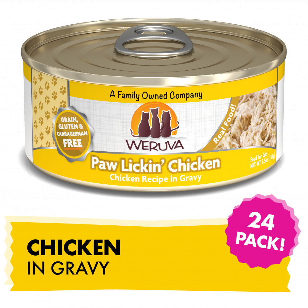 Weruva Grain Free Paw Lickin' Chicken Canned Cat Food - Mr Mochas Pet Supplies