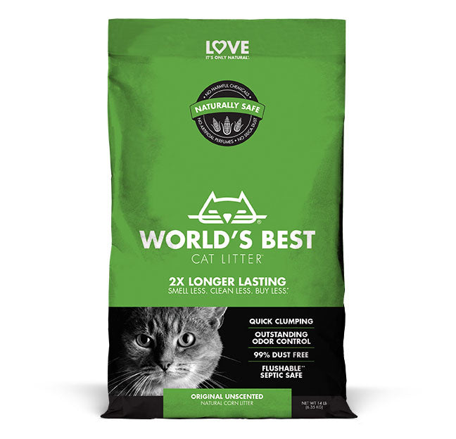 World's Best Clumping Formula Cat Litter - Mr Mochas Pet Supplies