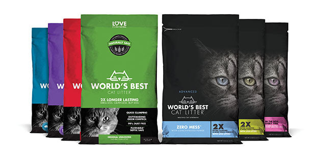 World's Best Clumping Formula Cat Litter - Mr Mochas Pet Supplies