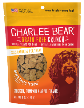 Charlee Bear GF Crunch Chicken Pumpkin & Apple - Mr Mochas Pet Supplies