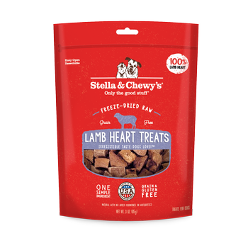 Stella & Chewys FD Treat Lamb Heart 3oz