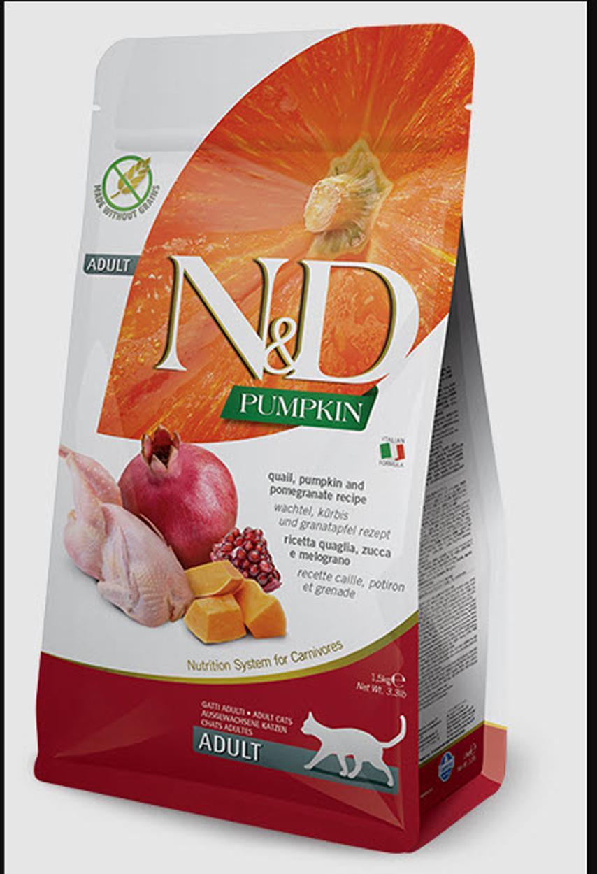 Farmina Cat Dry GF Pumpkin Quail & Pomegranate