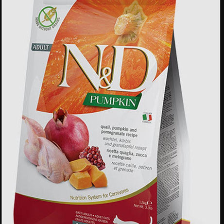 Farmina Cat Dry GF Pumpkin Quail & Pomegranate