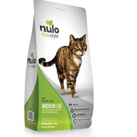 Nulo Indoor Cat Grain-Free Duck & Lentils Dry Cat Food - Mr Mochas Pet Supplies