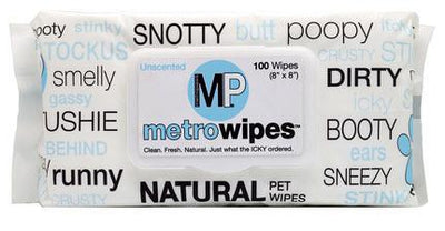 Metro Paws Metro Wipes Hypo Allergenic