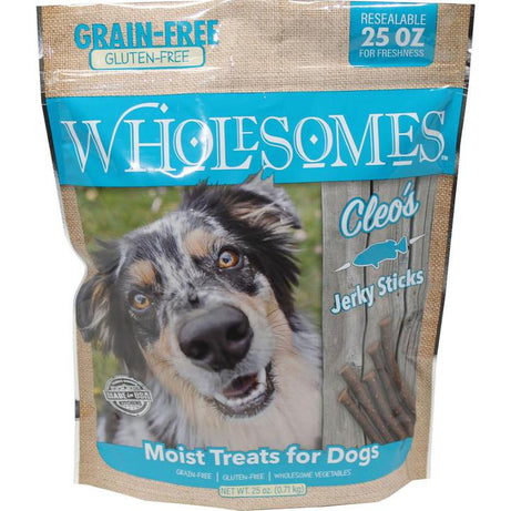 Wholesomes™ Cleo’s Jerky Sticks Fish 25 oz - Mr Mochas Pet Supplies