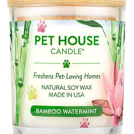 Pet House Candle Bamboo Watermint 8.5 oz