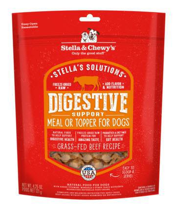 Stella & Chewys Dog FD Solutions Digestive Boost Beef