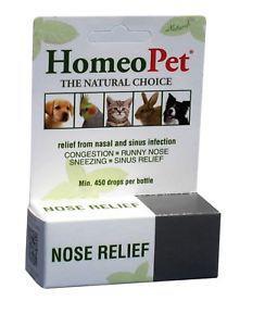 HomeoPet Nose Relief - Mr Mochas Pet Supplies