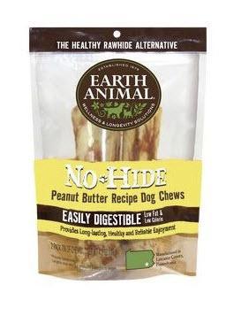 Earth Animal Dog Treat No Hide Peanut Butter