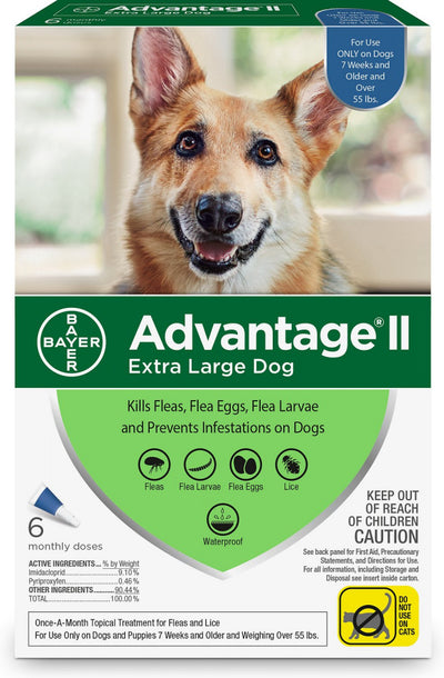 Elanco Advantage II Extra Large Dog - Mr Mochas Pet Supplies