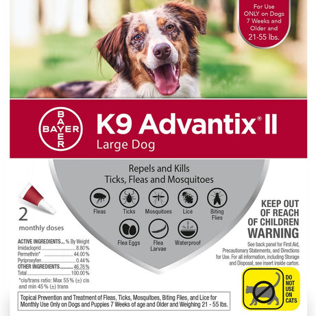 Elanco K9 Advantix II Large Dog - Mr Mochas Pet Supplies