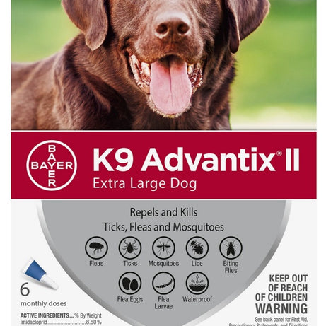Elanco K9 Advantix II Extra Large Dog - Mr Mochas Pet Supplies