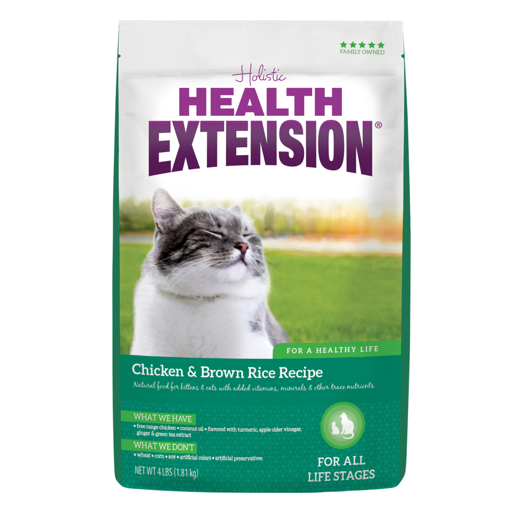 Health Extension Chicken & Brown Rice All Life Stages Dry Cat Food - Mr Mochas Pet Supplies