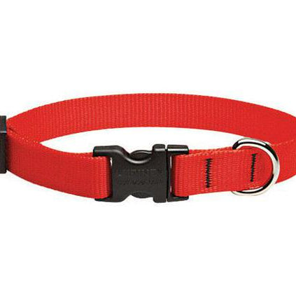 Lupine 3/4 Collar 9-14 Adj red - Mr Mochas Pet Supplies