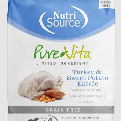 Pure Vita Dog Dry GF Turkey & Sweet Potato