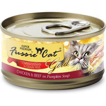Fussie Cat Can Super Premium GF Chicken & Beef Pumpkin Soup - Mr Mochas Pet Supplies