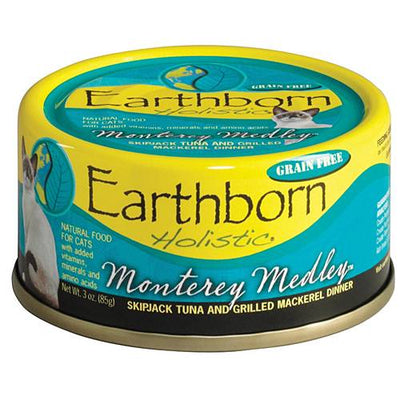 Earthborn Holistic Monterey Medley Grain Free Canned Cat Food - Mr Mochas Pet Supplies