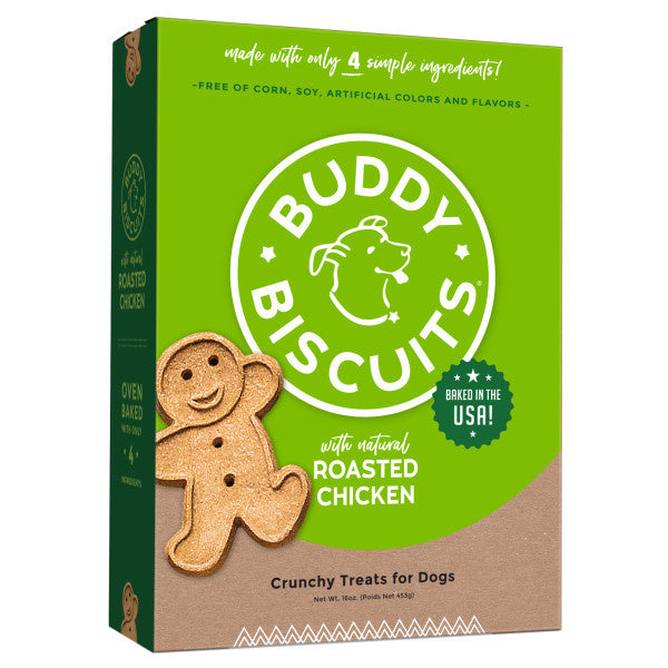 Buddy Biscuits Crunchy Roasted Chicken Dog Treats