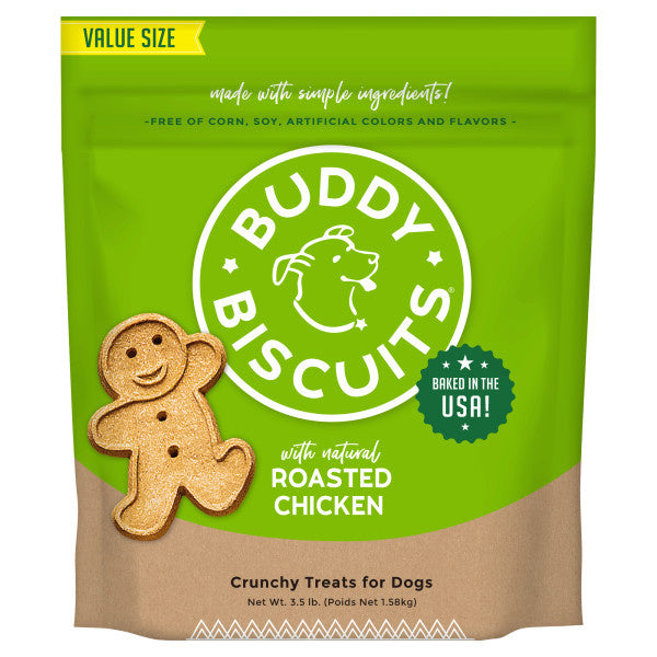 Buddy Biscuits Crunchy Roasted Chicken Dog Treats