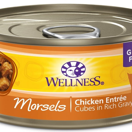 Wellness Grain-free Natural Cubed Chicken Recipe Wet Canned Cat Food - Mr Mochas Pet Supplies