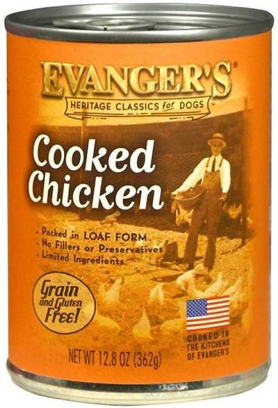Evangers All Meat Cooked Chicken Canned Dog Food - Mr Mochas Pet Supplies