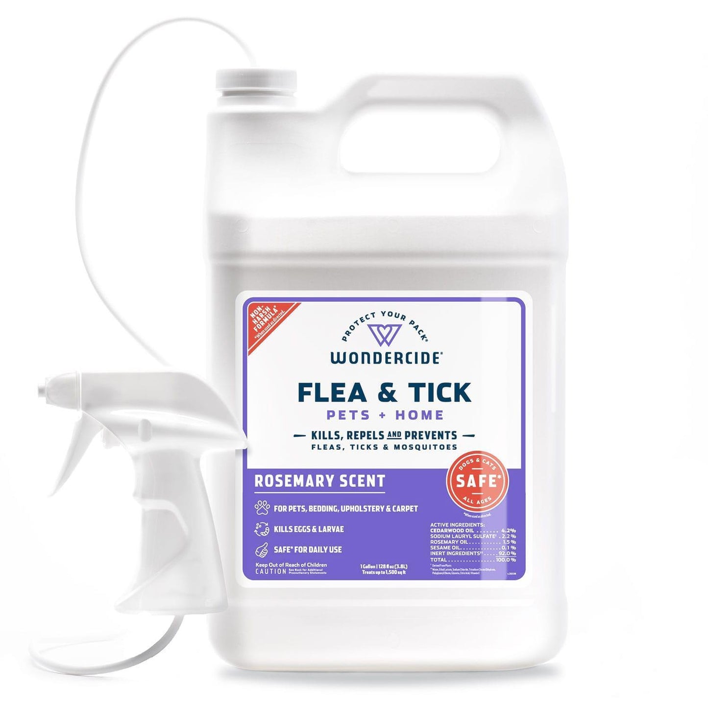 Wondercide Flea Tick Mosquito Spray Rosemary Scent