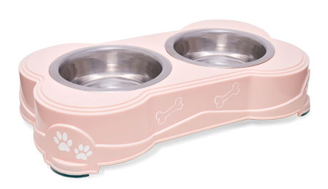 Loving Pets Dolce Diner Dishes-Bowl-Pink - Mr Mochas Pet Supplies