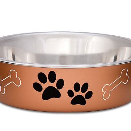 Loving Pets Copper Bella Bowl - Mr Mochas Pet Supplies