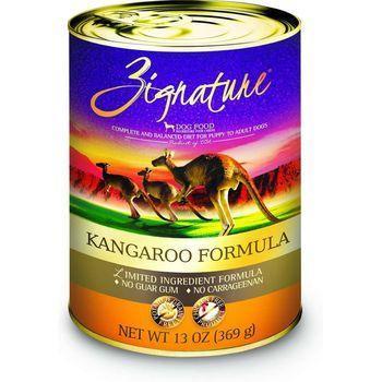 Zignature Dog Can GF Kangaroo Formula 13 oz - Mr Mochas Pet Supplies