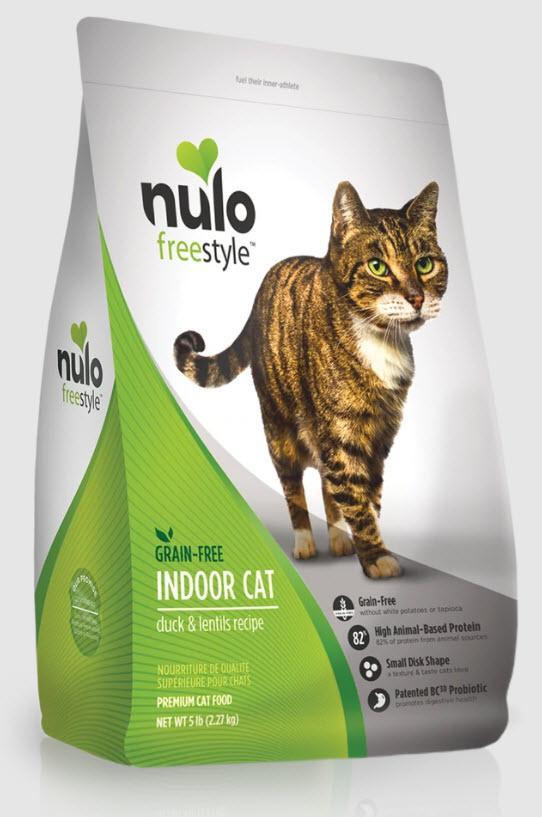 Nulo Indoor Cat Grain-Free Duck & Lentils Dry Cat Food