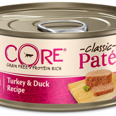 Wellness CORE Natural Grain Free Turkey and Duck Pate Wet Canned Cat Food - Mr Mochas Pet Supplies