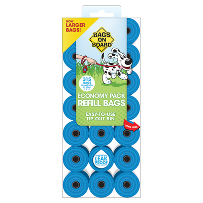 Bags on Board Waste Bags Refill Pantry Pack