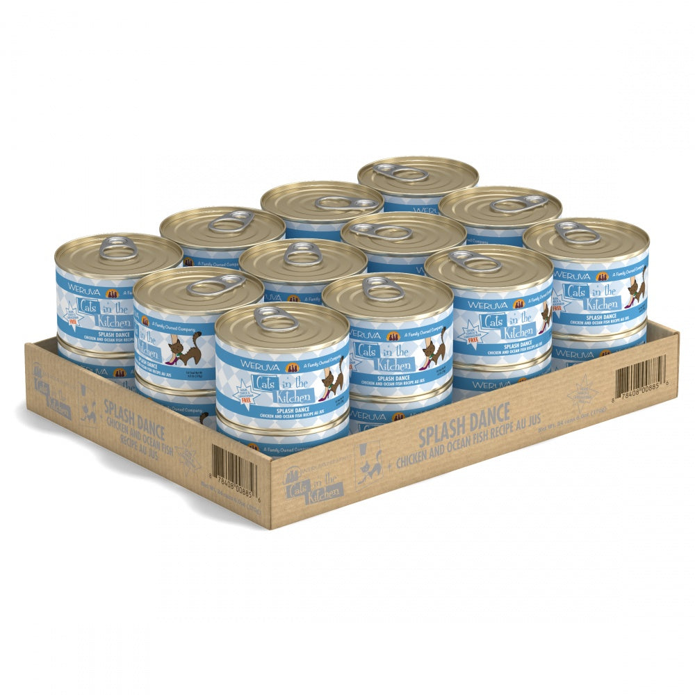 Weruva Cats in the Kitchen Splash Dance Canned Cat Food - Mr Mochas Pet Supplies
