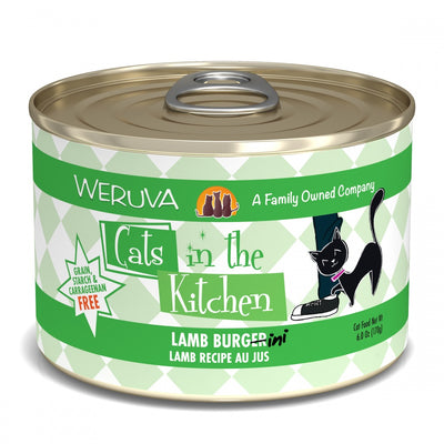 Weruva Cats in the Kitchen Lamb Burgerini Canned Cat Food - Mr Mochas Pet Supplies
