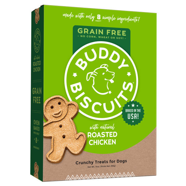 Buddy Biscuits Crunchy Grain Free Chicken Dog Treats