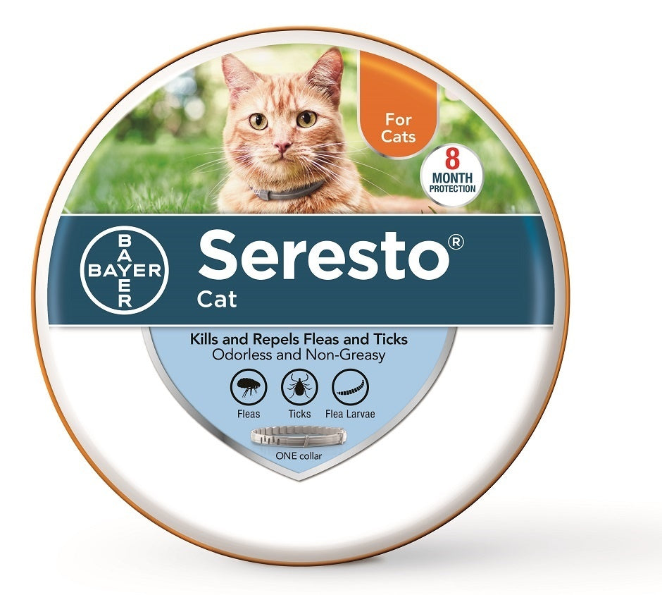 Seresto Flea and Tick Collar for Cats - Mr Mochas Pet Supplies