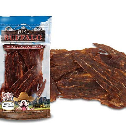 Pure Buffalo Meat Strips Dog Treats - Mr Mochas Pet Supplies