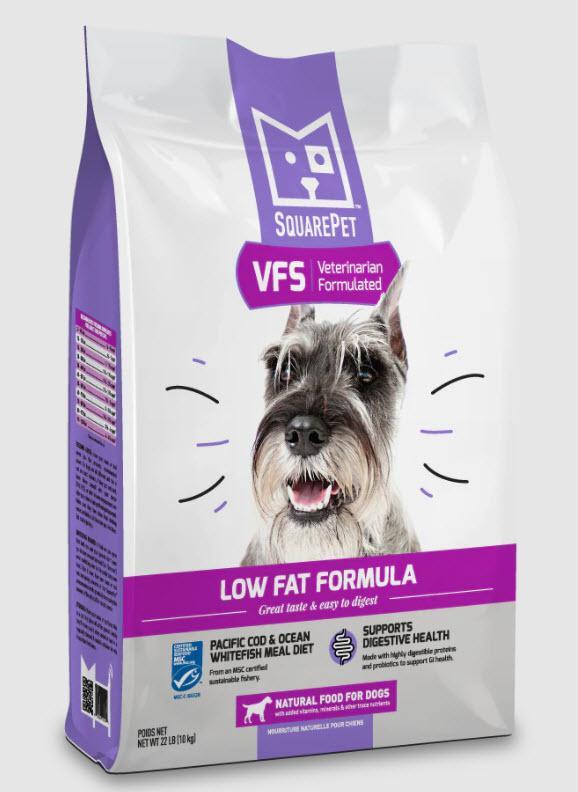 SquarePet Dog Dry Veterinarian Formulated Low Fat