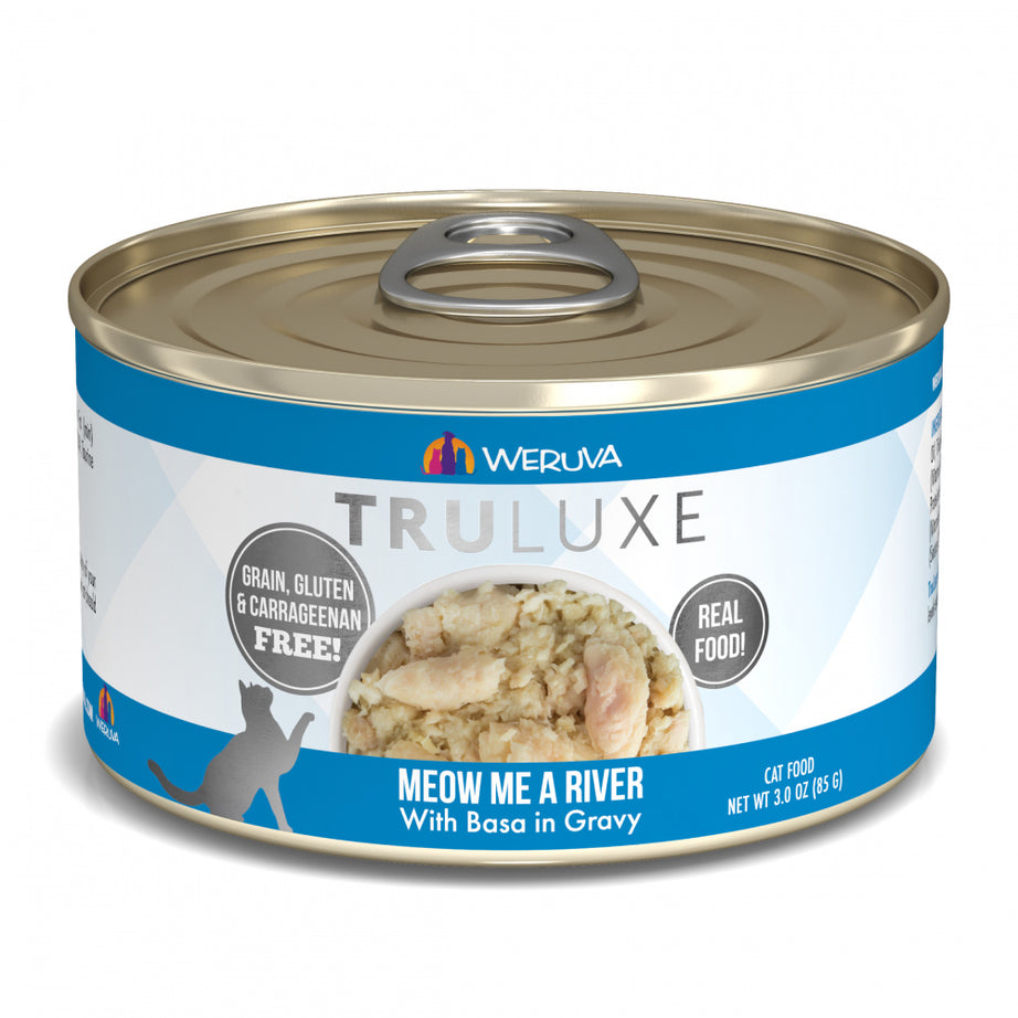 Weruva TRULUXE Meow Me A River with Base in Gravy Canned Cat Food - Mr Mochas Pet Supplies