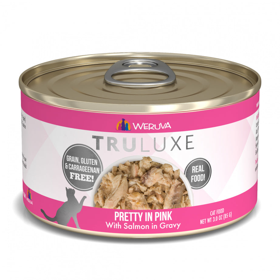 Weruva TRULUXE Pretty In Pink with Salmon in Gravy Canned Cat Food - Mr Mochas Pet Supplies