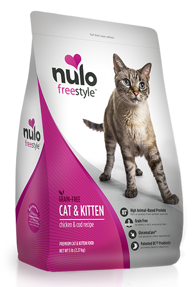 Nulo FreeStyle Cat and Kitten Grain Free Chicken and Cod Recipe Dry Cat Food - Mr Mochas Pet Supplies