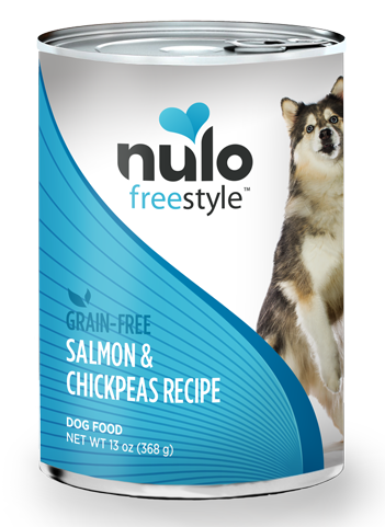 Nulo FreeStyle Grain Free Salmon and Chickpeas Recipe Canned Dog Food - Mr Mochas Pet Supplies