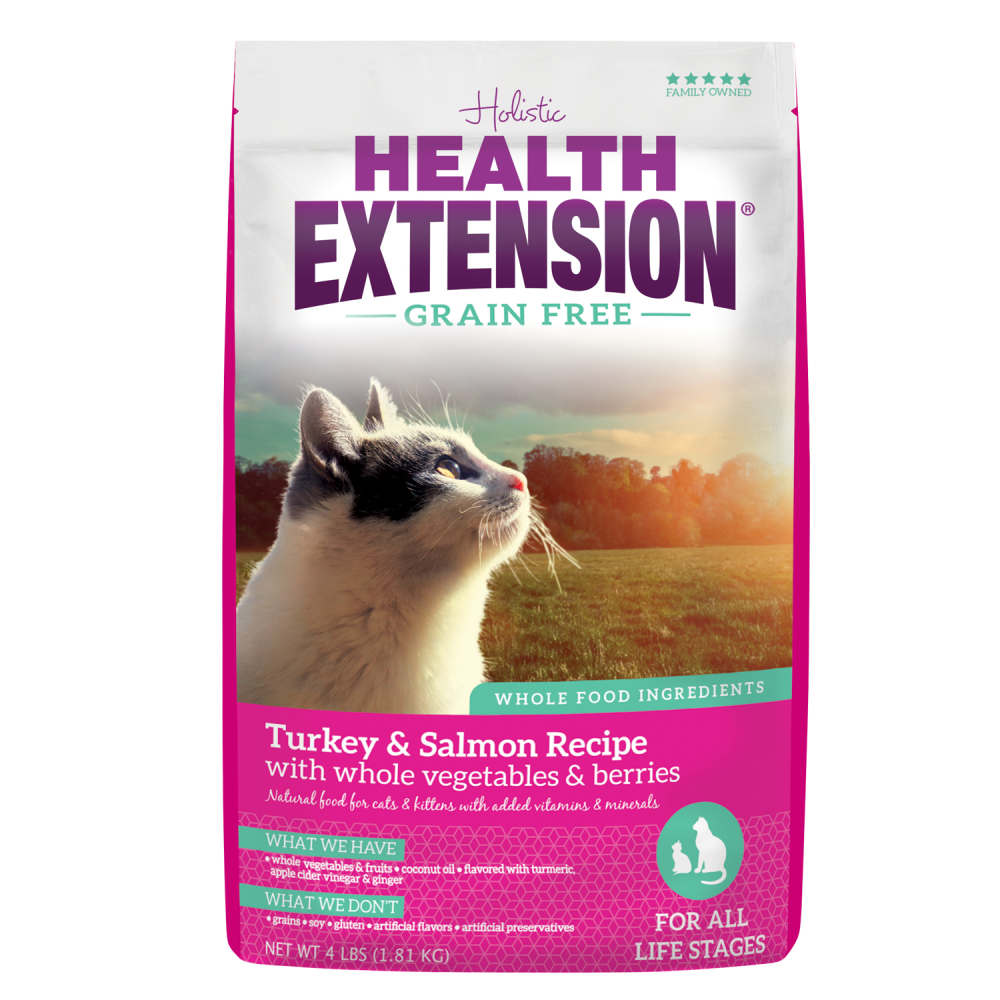 Health Extension Grain Free Salmon and Turkey Dry Cat Food - Mr Mochas Pet Supplies