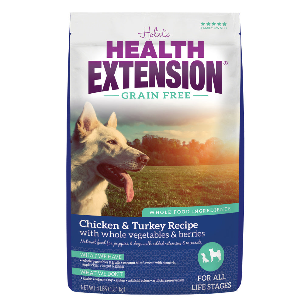 Health Extension Grain Free Chicken and Turkey Dry Dog Food - Mr Mochas Pet Supplies