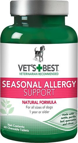 Vet's Best Seasonal Allergy Support Dog Supplement - Mr Mochas Pet Supplies