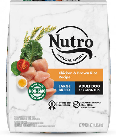 Nutro Natural Choice Large Breed Adult Chicken & Brown Rice Recipe Dry Dog Food - Mr Mochas Pet Supplies